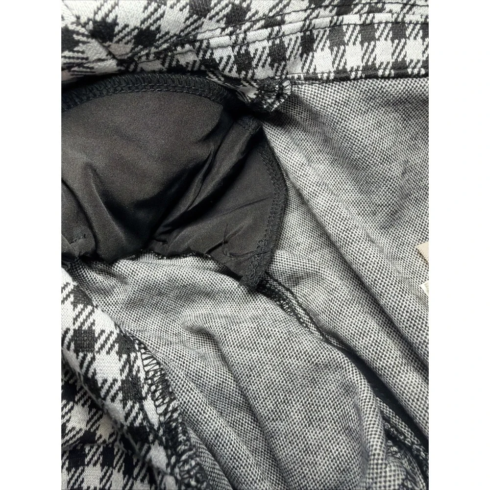 Philosophy‎ Womens Sz Small Blazer Black White Gingham Jacket Office NWT